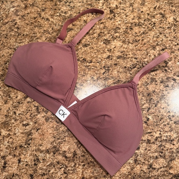 Calvin Klein triangle bralette - Picture 2 of 6